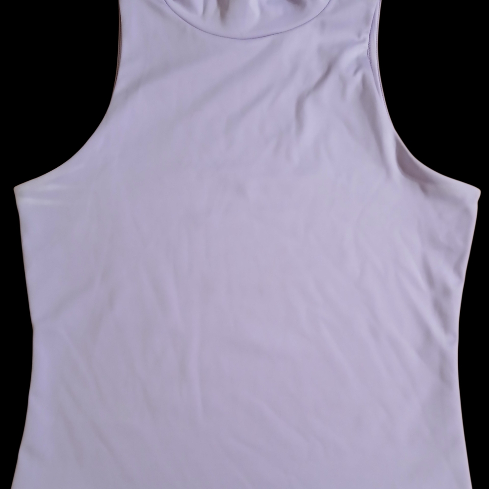 No Boundaries Girls Lavender High Neck Sleeveless Top